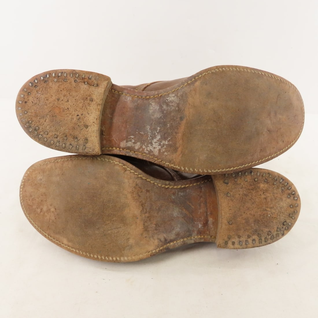 2 pair Vintage Leather Boots - 12