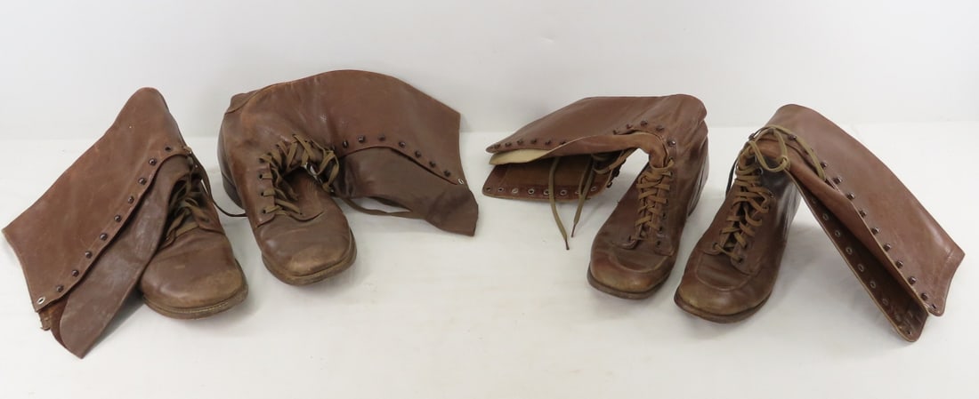 2 pair Vintage Leather Boots (1 of 12)