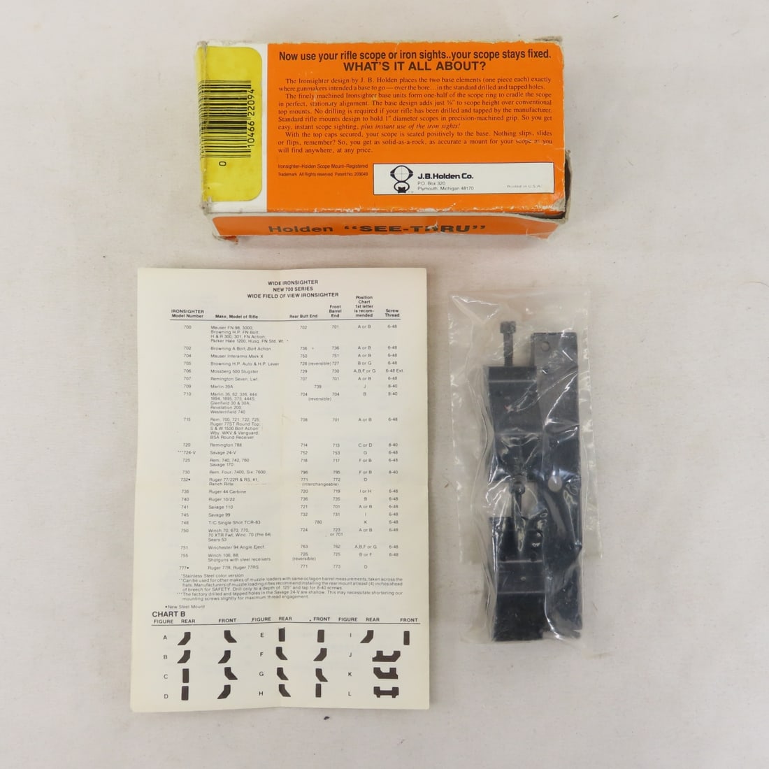 Reloadable Brass, Bullets, scope mount, gun locks - 14