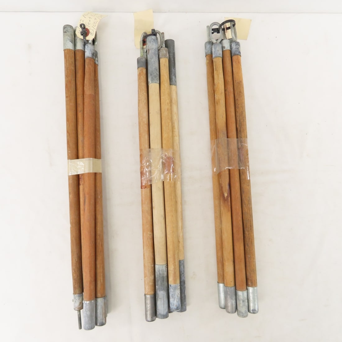 WWII US Mountain Tent Poles 33 pieces - 6