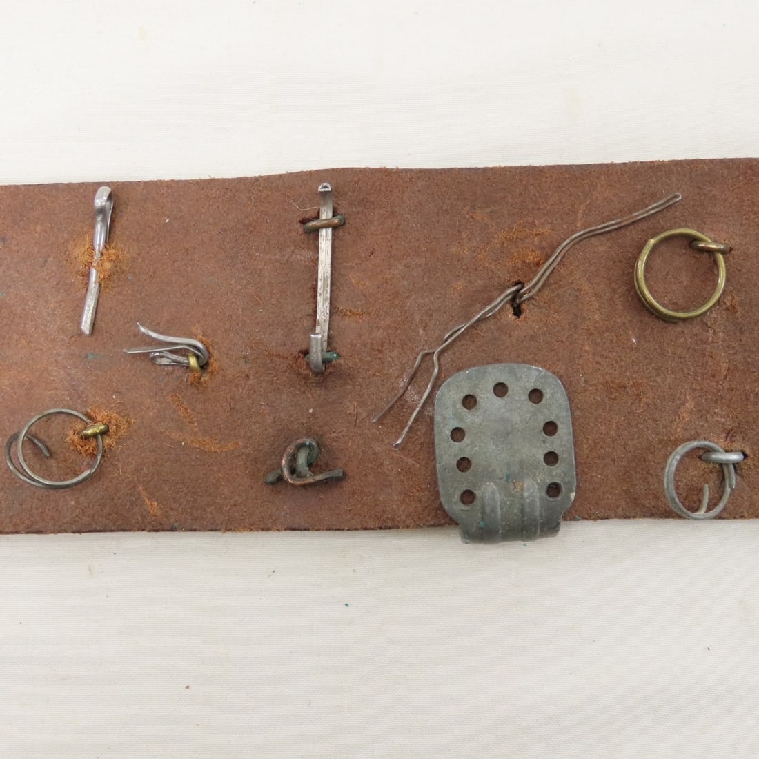 WWI German Leather Hate Belt - 10