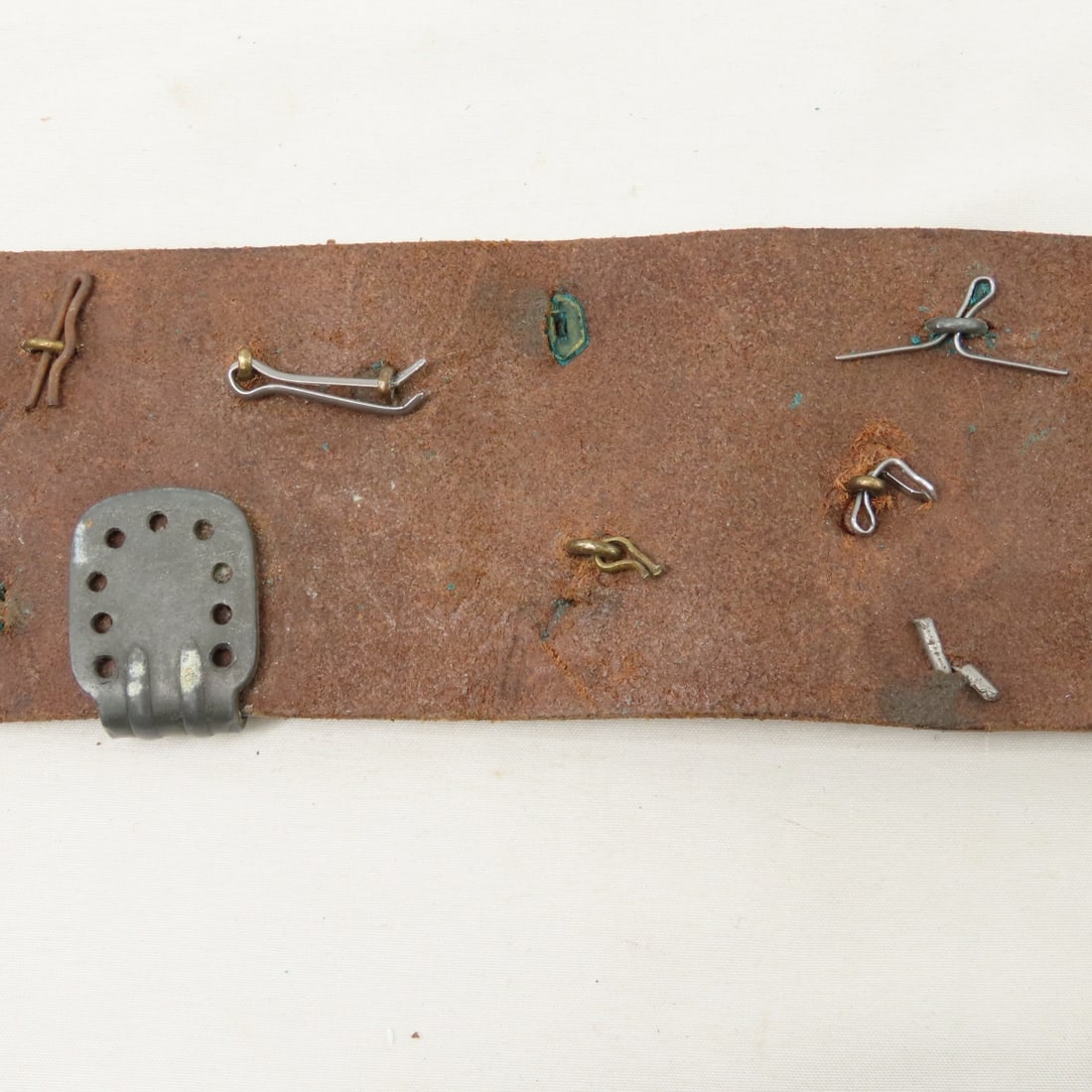 WWI German Leather Hate Belt - 14