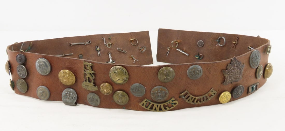 WWI German Leather Hate Belt (1 of 16)