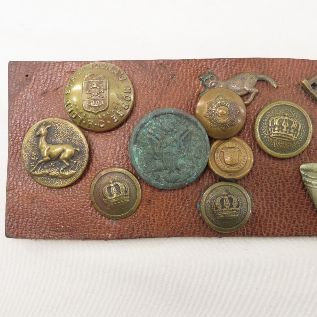 WWI German Leather Hate Belt - 3