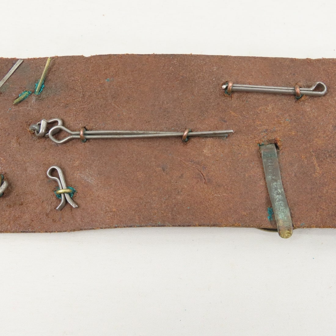 WWI German Leather Hate Belt - 6