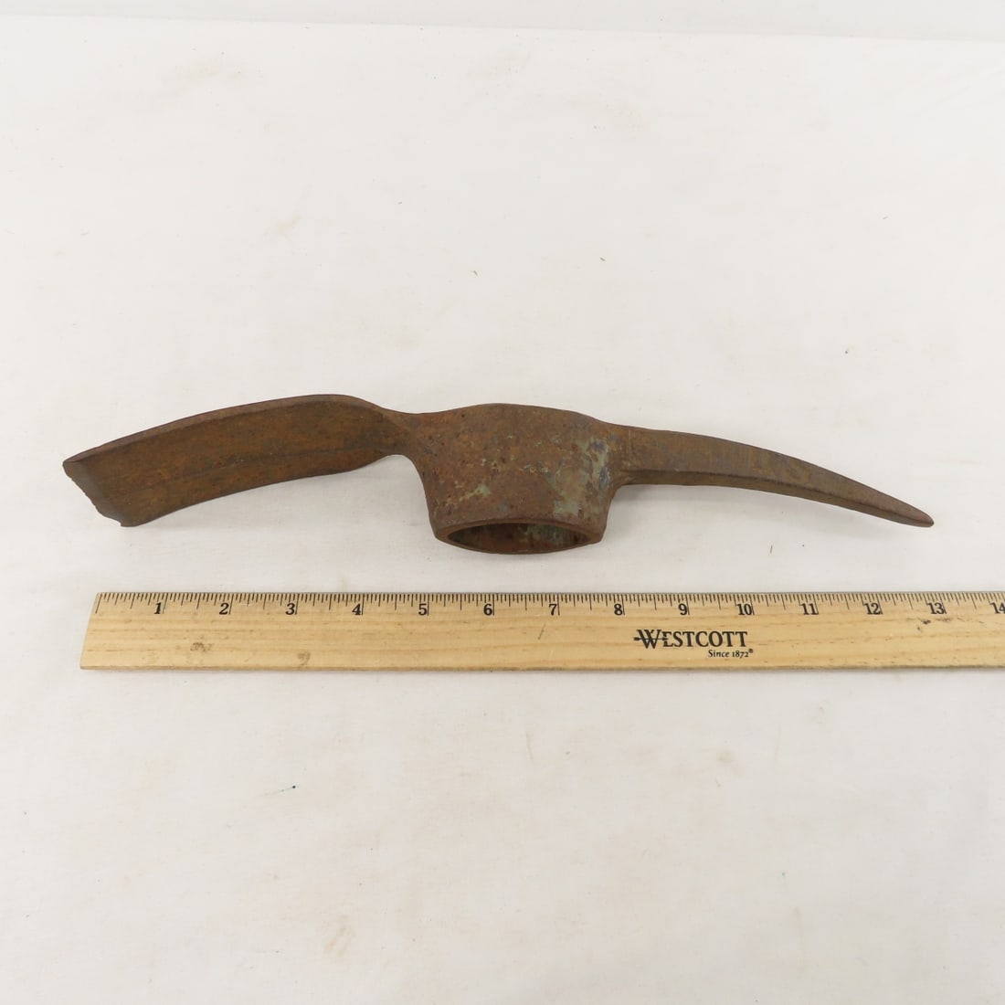 6 WWII US Military pick-mattock covers & 1 pickaxe - 4