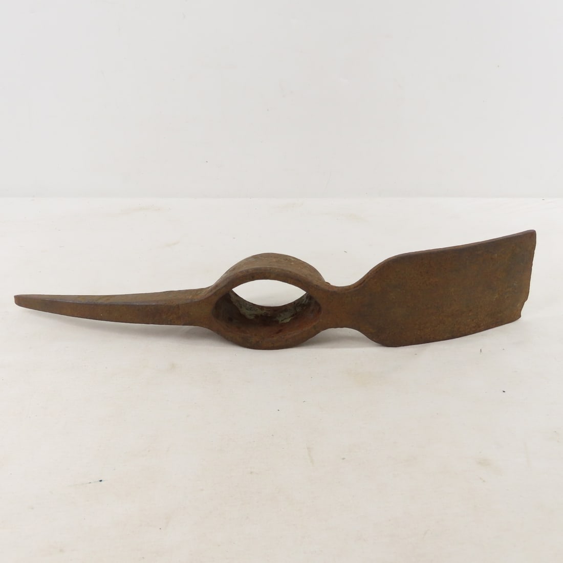 6 WWII US Military pick-mattock covers & 1 pickaxe - 5