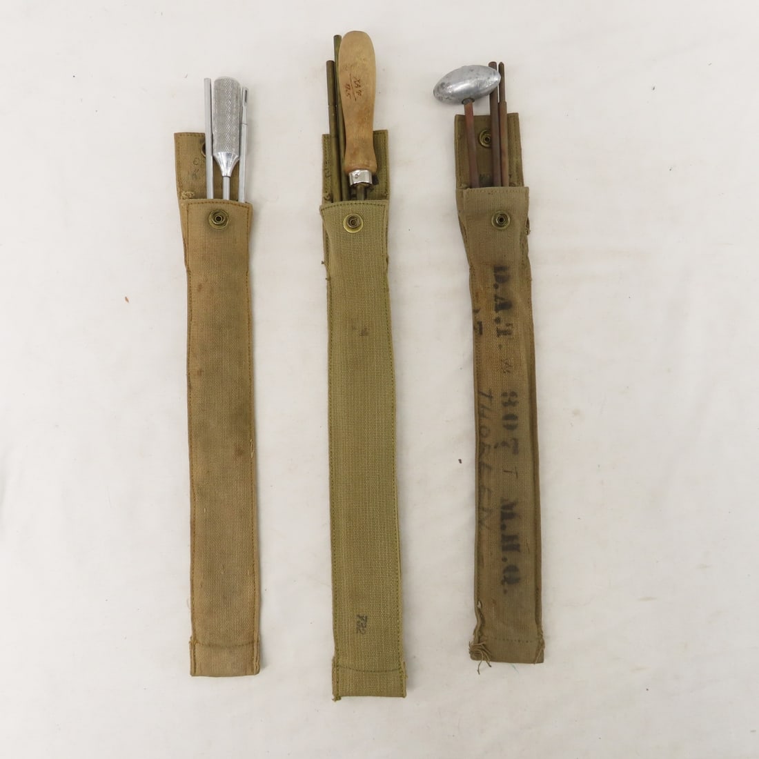 US Military barrel covers & gun cleaning rods - 2