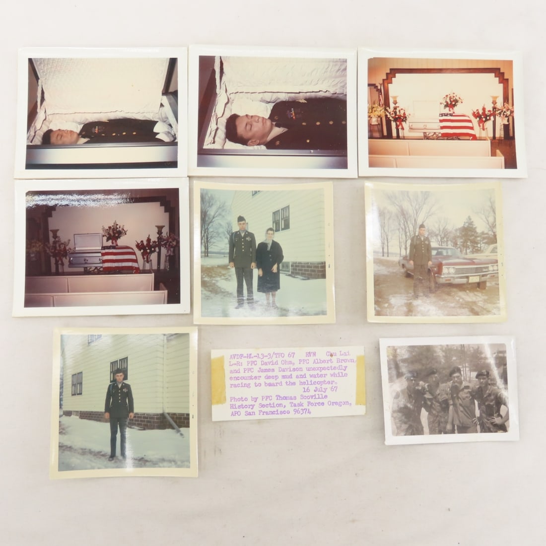 Vietnam Soldier KIA medals with named Purple Heart - 17