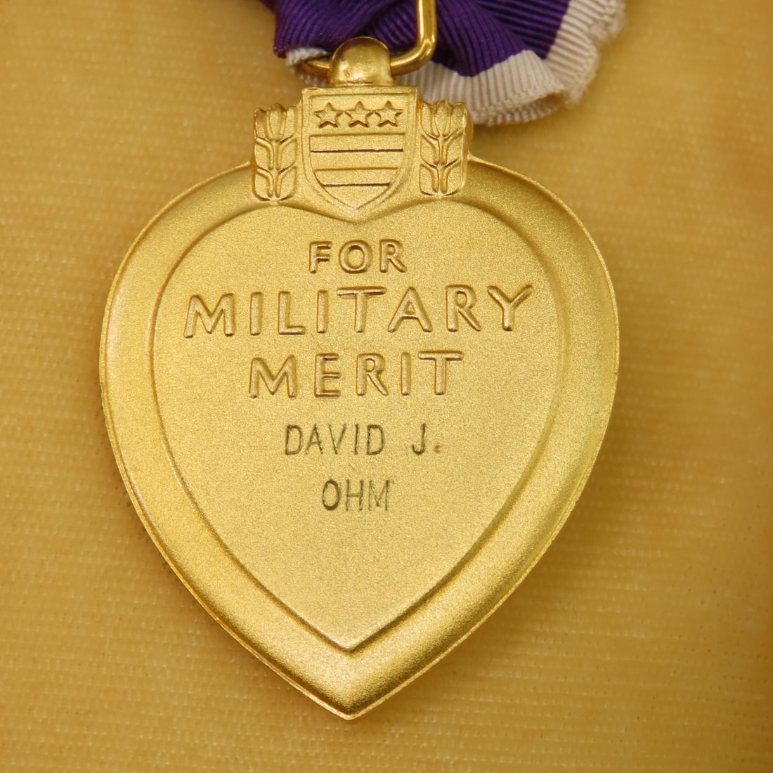 Vietnam Soldier KIA medals with named Purple Heart - 4