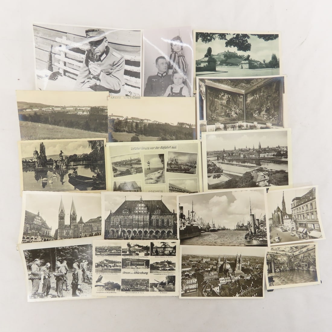 WWII scrapbooks with photos and news clippings - 14