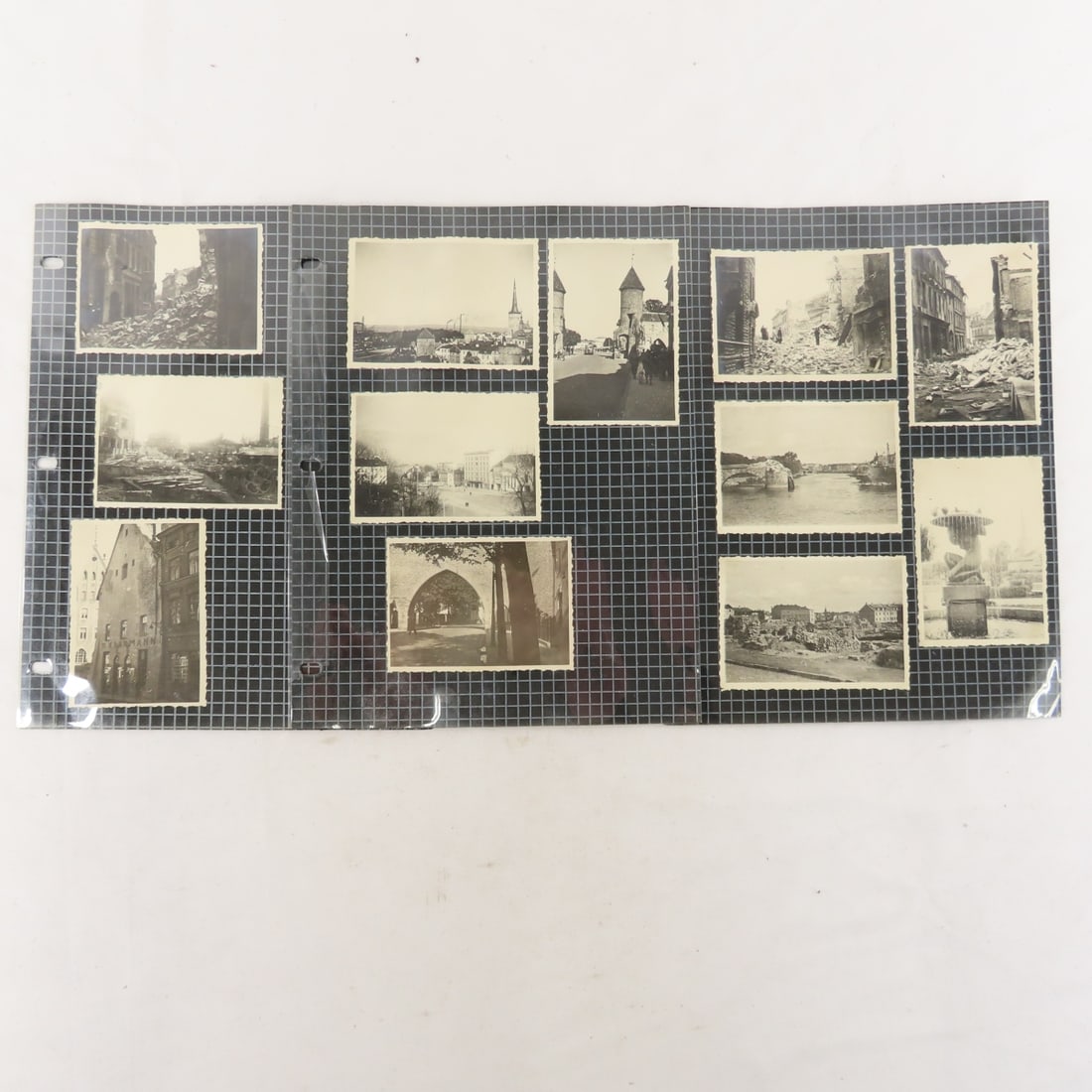 WWII scrapbooks with photos and news clippings - 19