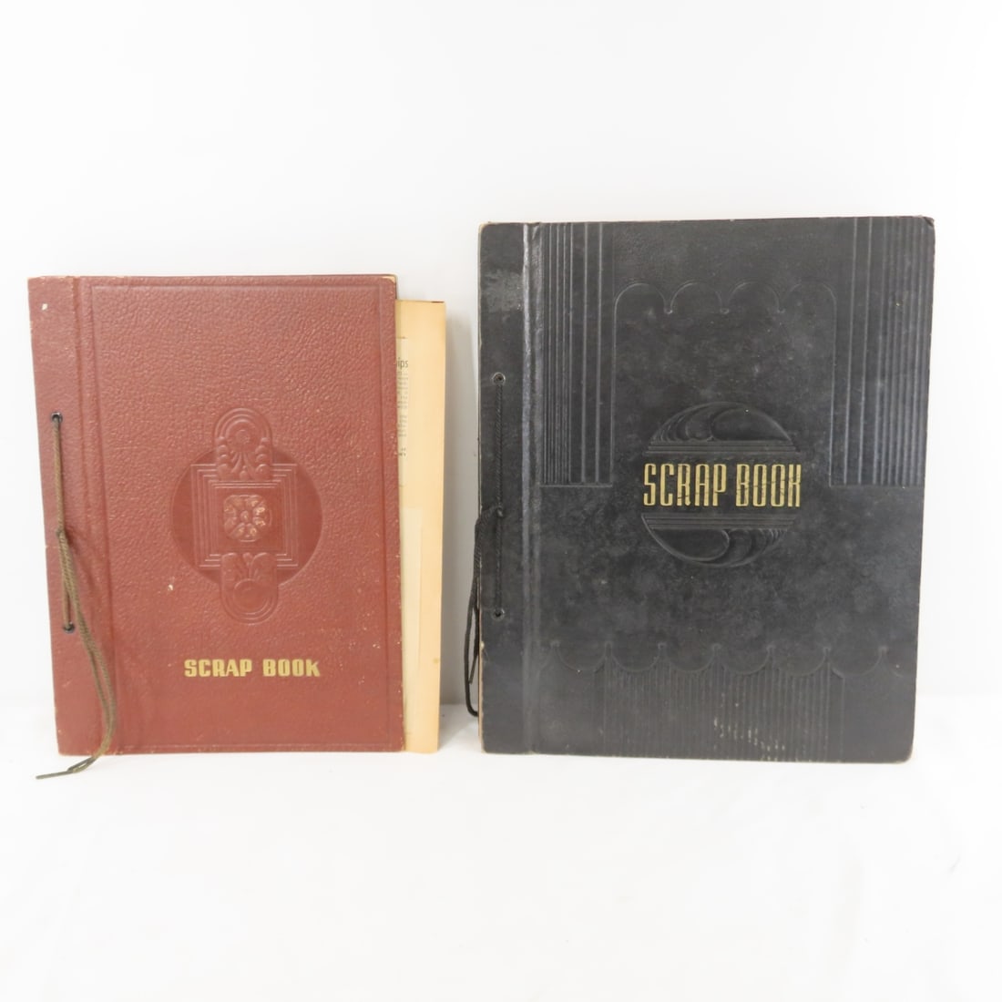 WWII scrapbooks with photos and news clippings - 3