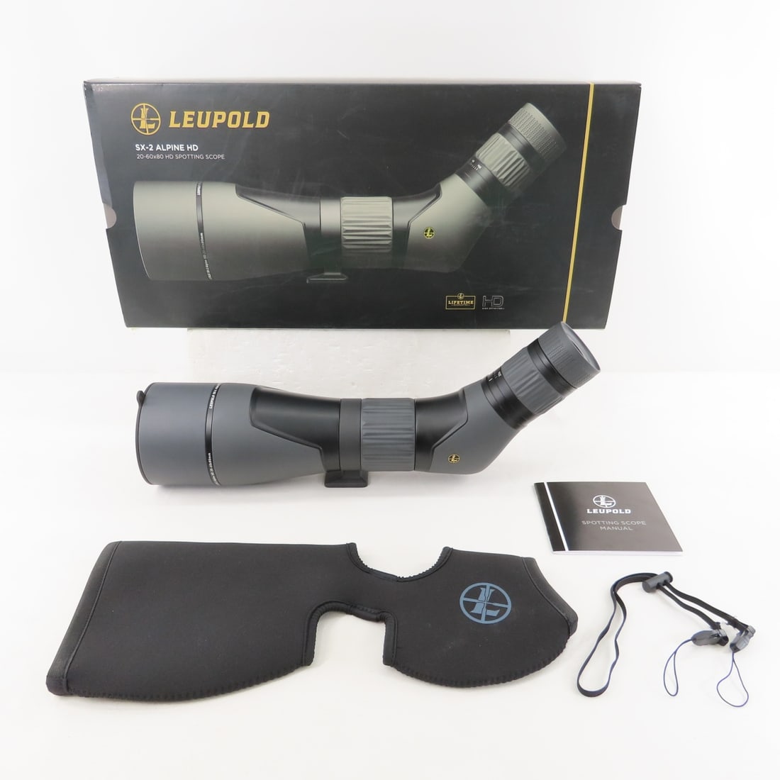Leupold SX-2 Alpine HD 20-60x80mm Spotting Scope (1 of 20)