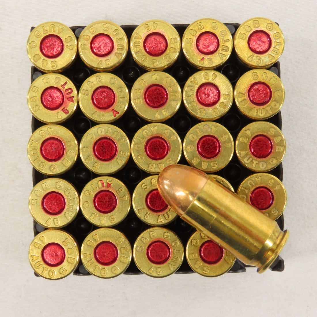 150 Rounds Sellier & Bellot 45 Auto ammunition - 6