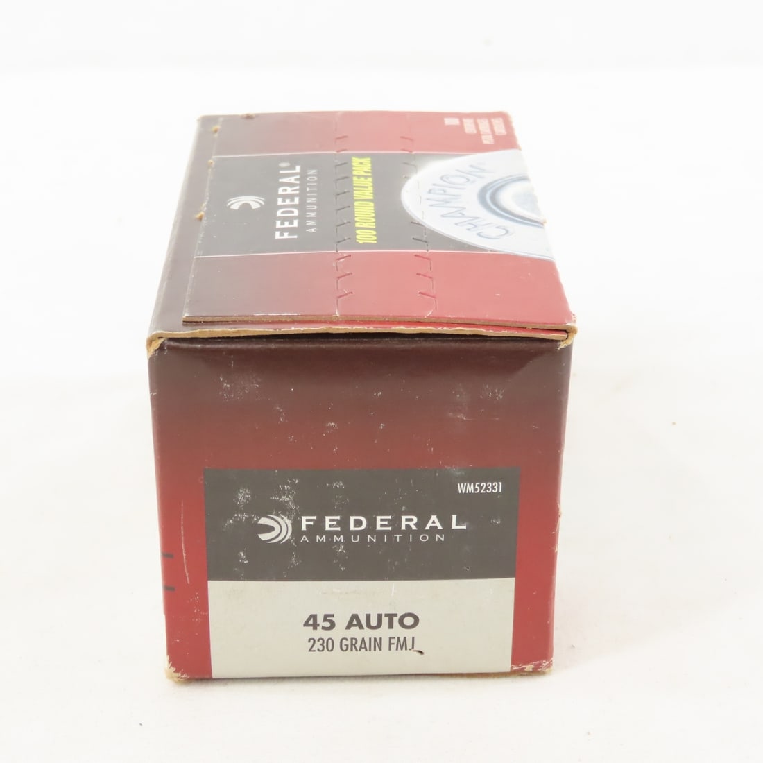 Federal Ammunition 45 Auto 100 round box sealed - 2