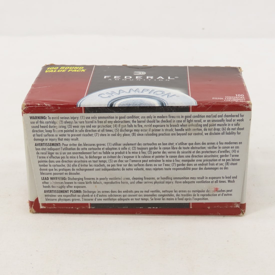 Federal Ammunition 45 Auto 100 round box sealed - 5