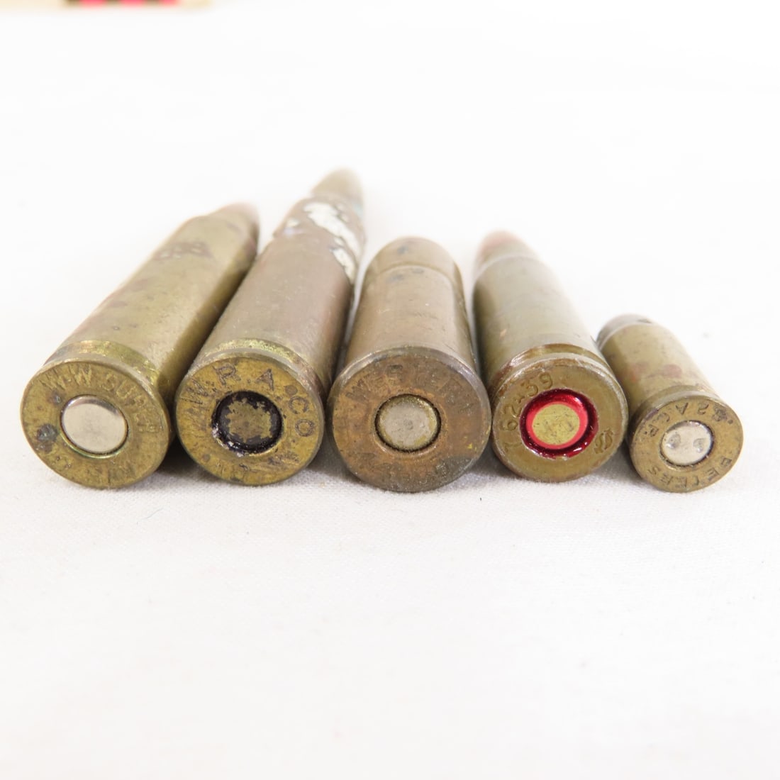 Mixed Rifle ammunition and brass cases - 14