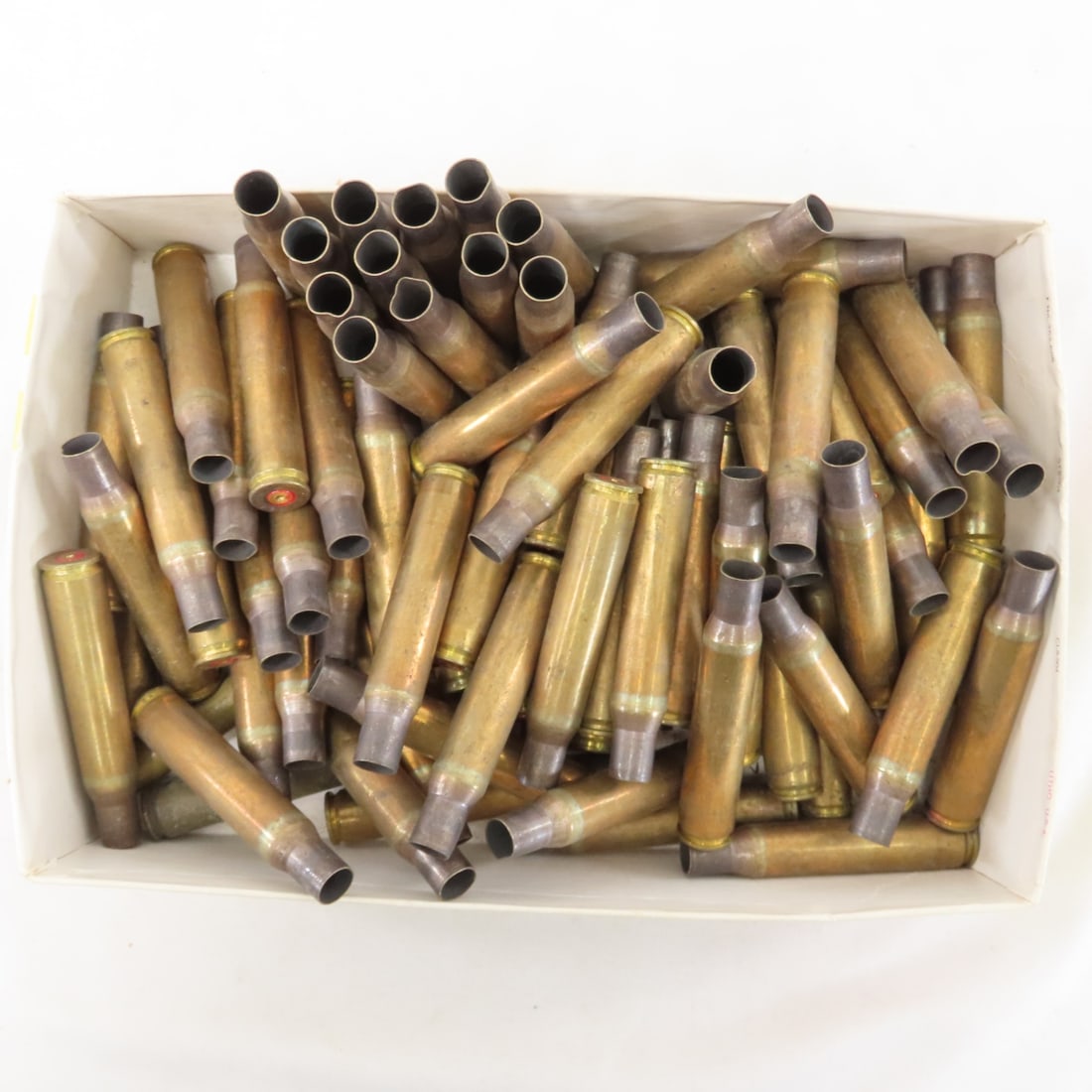 Mixed Rifle ammunition and brass cases - 15