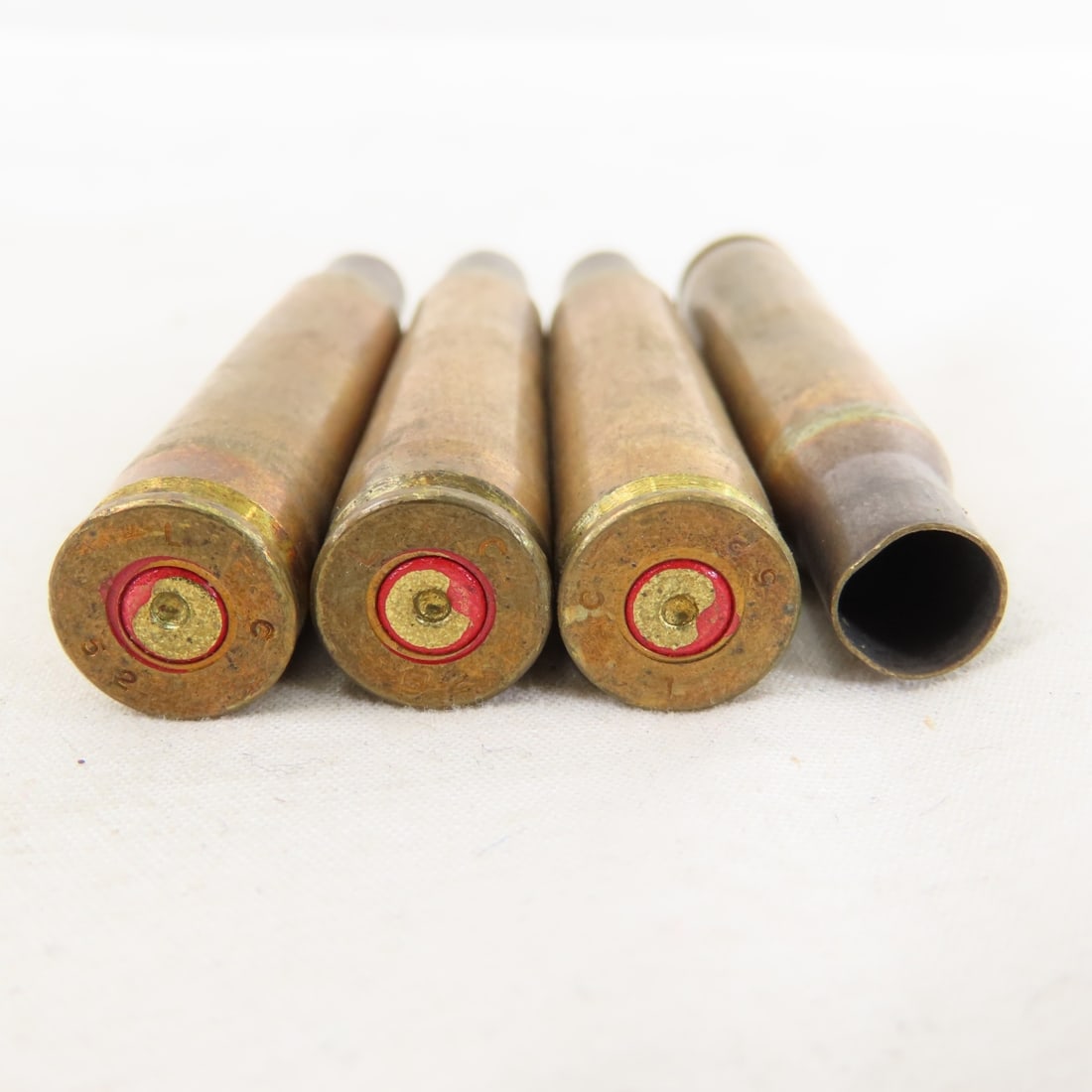 Mixed Rifle ammunition and brass cases - 16