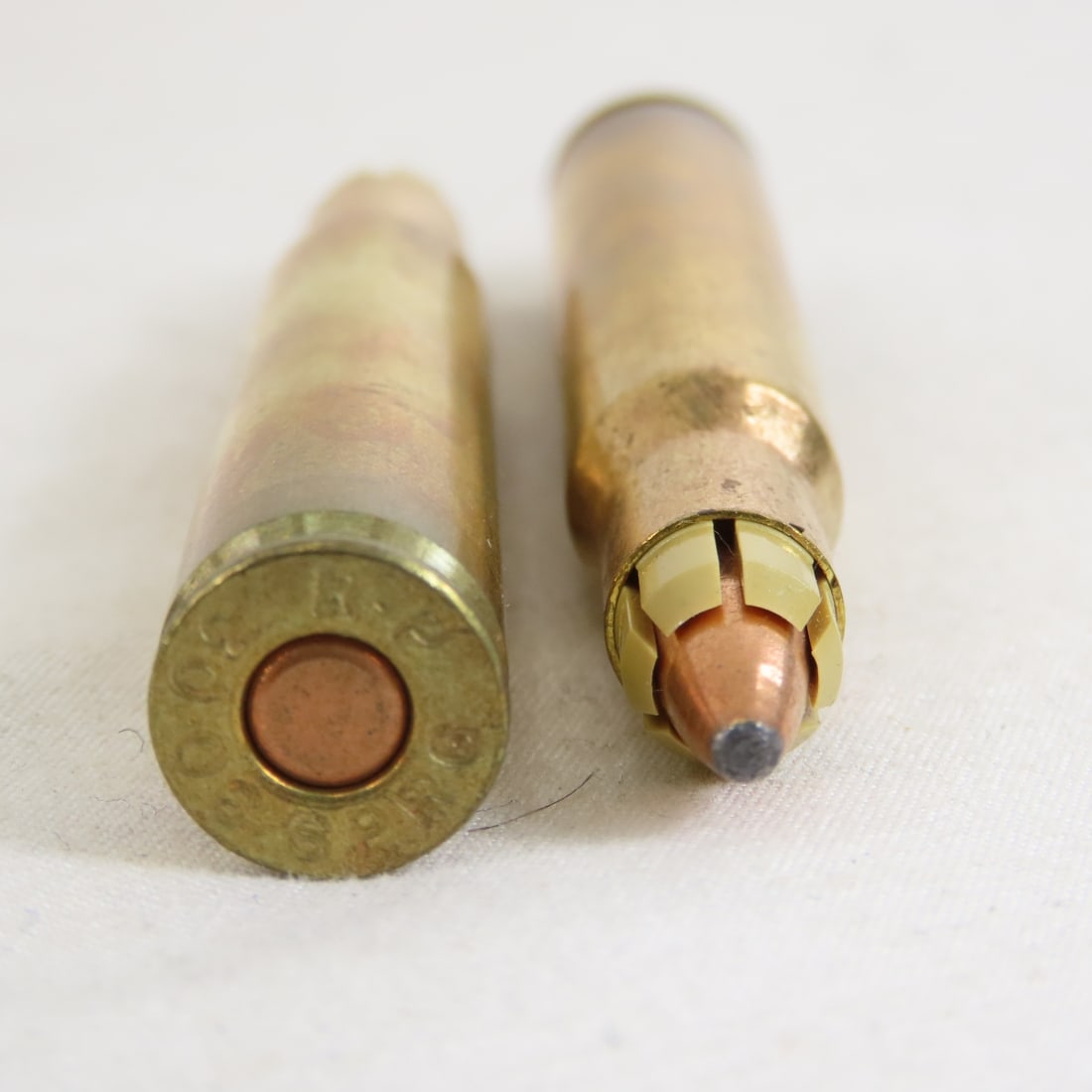 Mixed Rifle ammunition and brass cases - 6