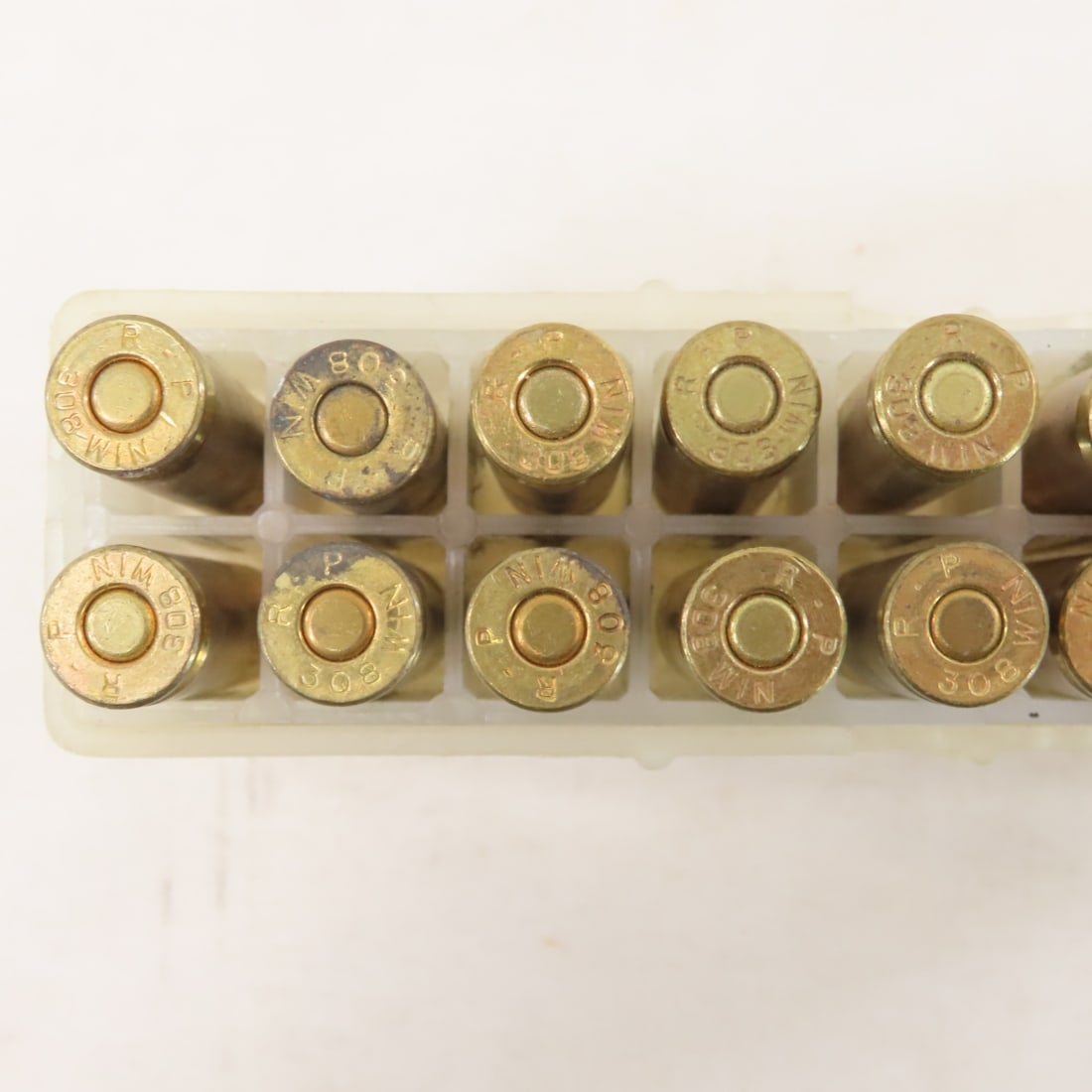 Mixed Rifle ammunition and brass cases - 9