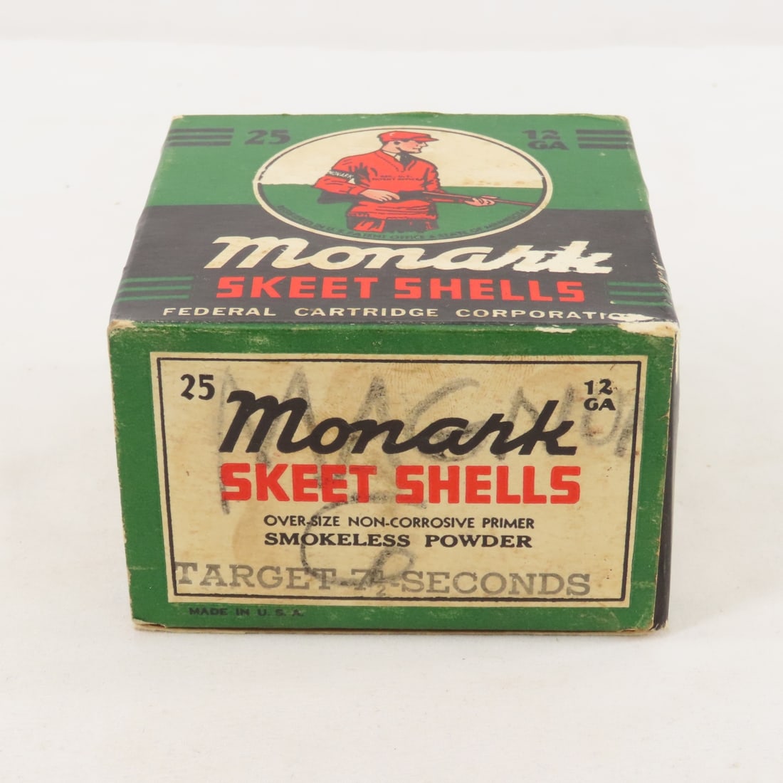 25 Rounds Federal 12GA, Empty Monark box & more - 13