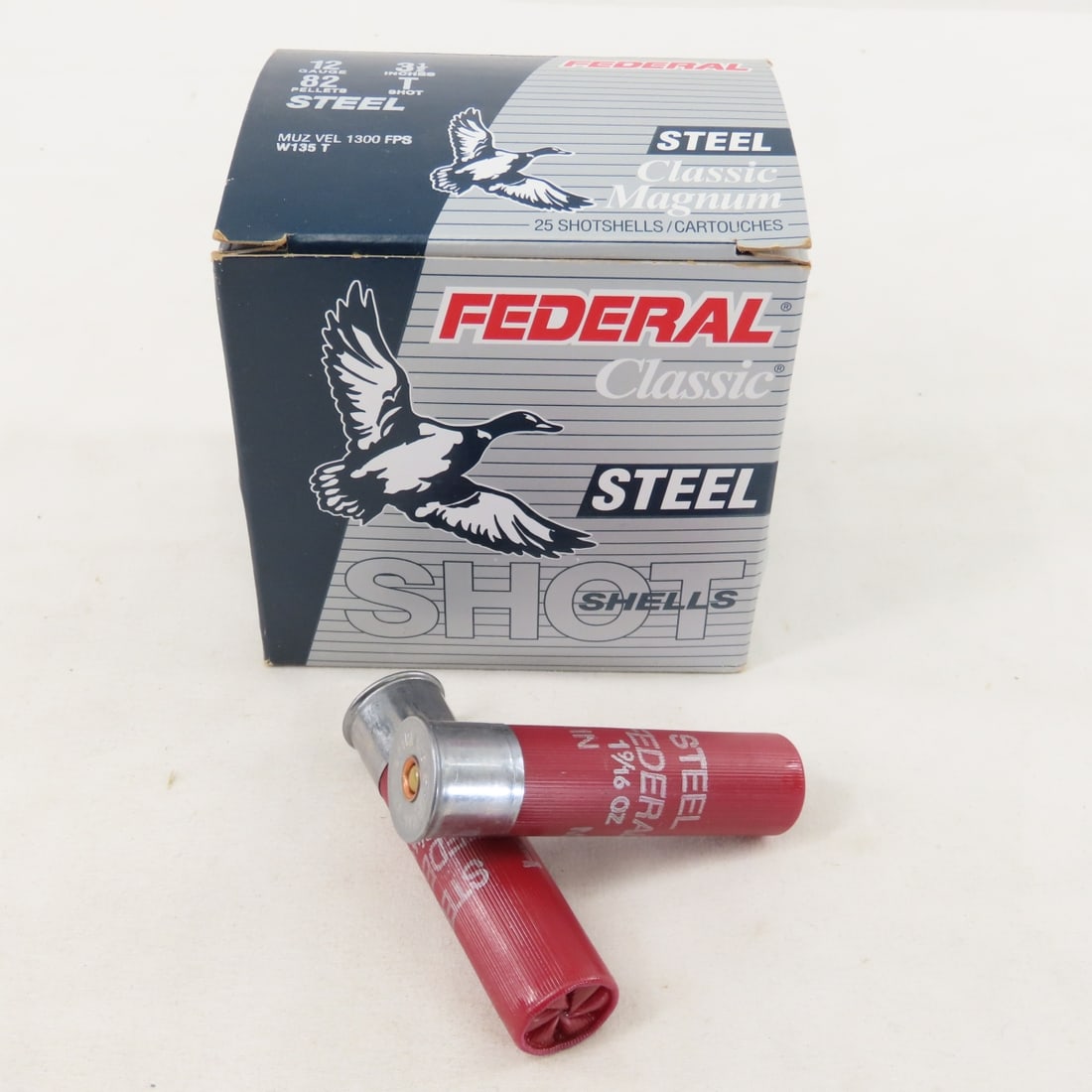 25 Rounds Federal 12GA, Empty Monark box & more - 2
