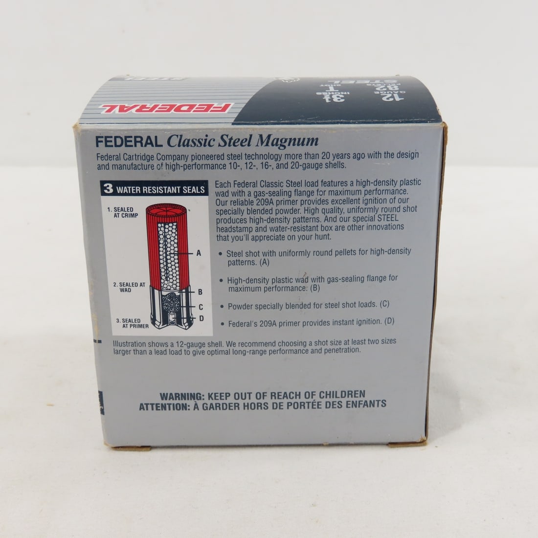 25 Rounds Federal 12GA, Empty Monark box & more - 5