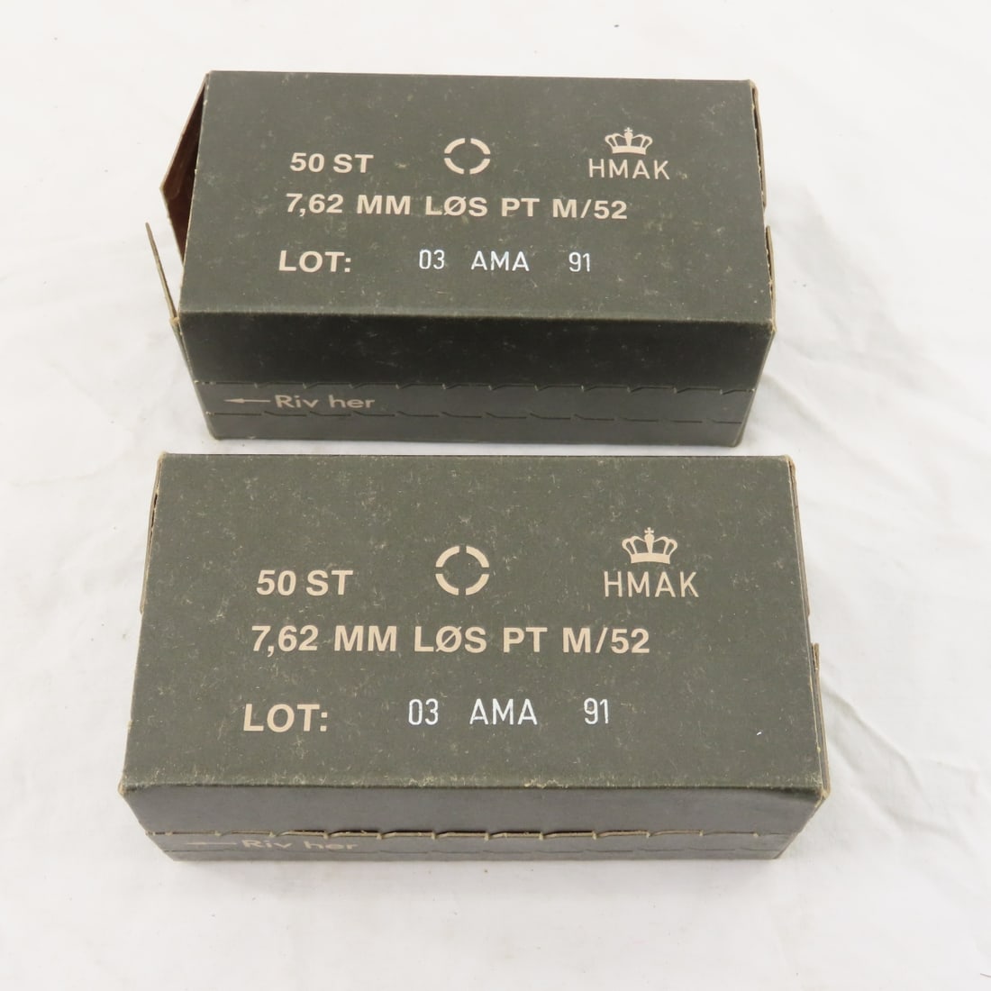 WWII German MG34/42, 57mm Ammunition Can & 7.62 Brass - 2