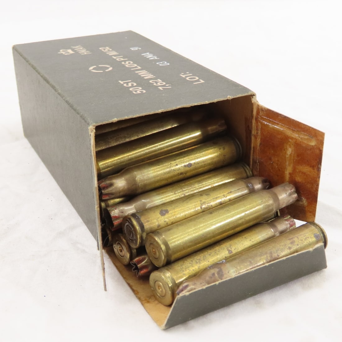 WWII German MG34/42, 57mm Ammunition Can & 7.62 Brass - 5
