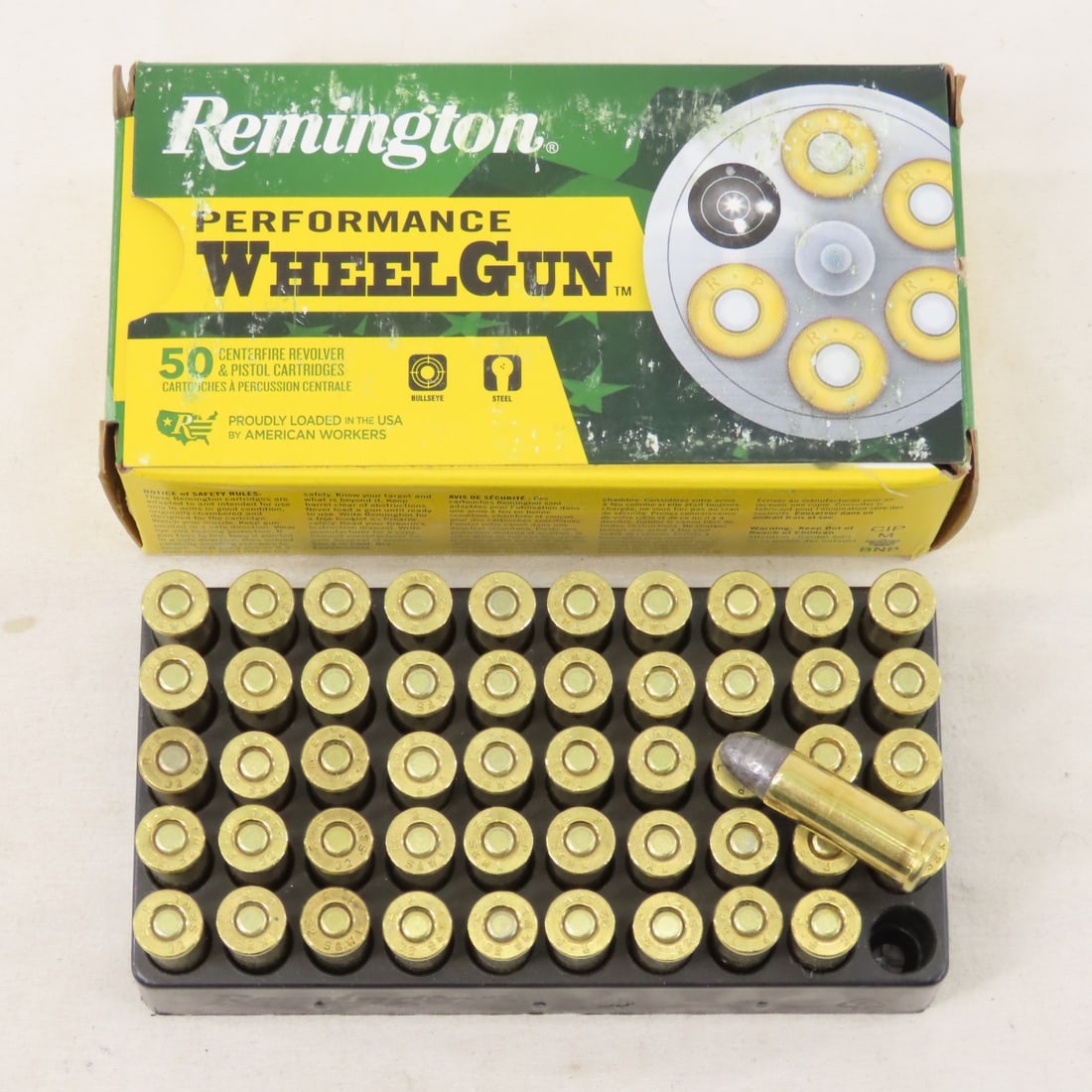 50 Rounds Remington 32 S&W Long ammunition: 50 Rounds Remington 32 S&W Long ammunition - 1 box of 50 rounds Performance Wheel Gun series 98 grain Photos are part of description. Live Auctioneers displays a max of 20 photos- all photos can be se