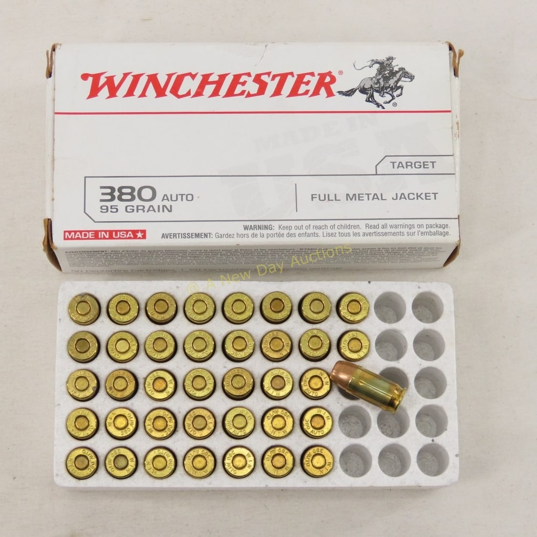 360+ Rounds Mixed Ammunition - .380, .38SP, .22LR - 5