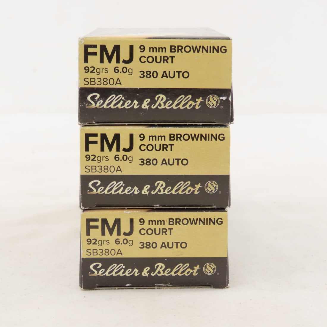 150 Rounds Sellier & Bellot .380 Auto ammunition - 4