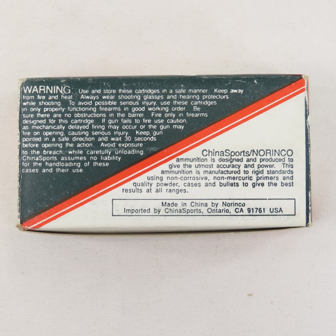 Ammunition: 130 rds Norinco 7.62x39mm - 10