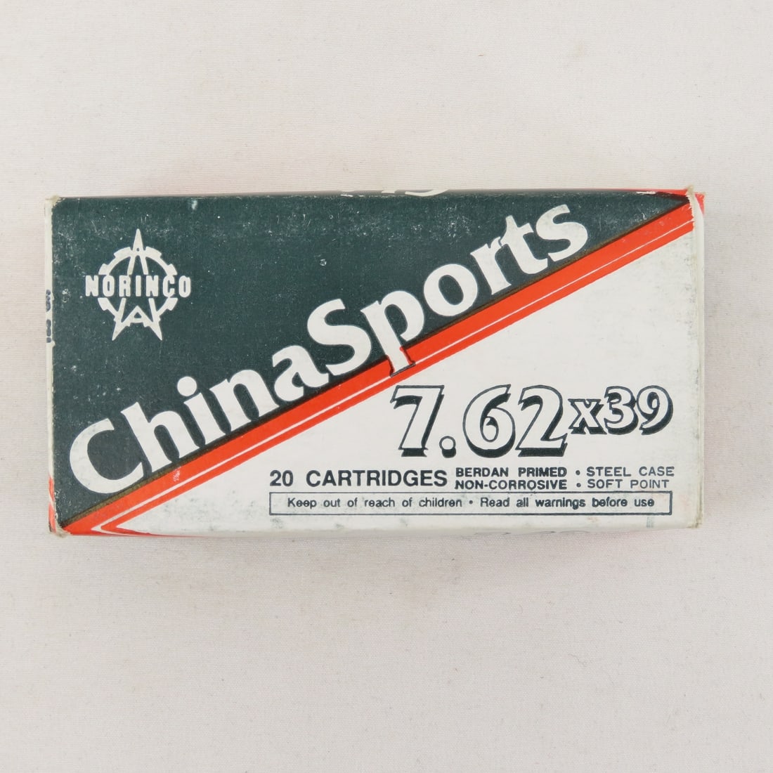 Ammunition: 130 rds Norinco 7.62x39mm - 9