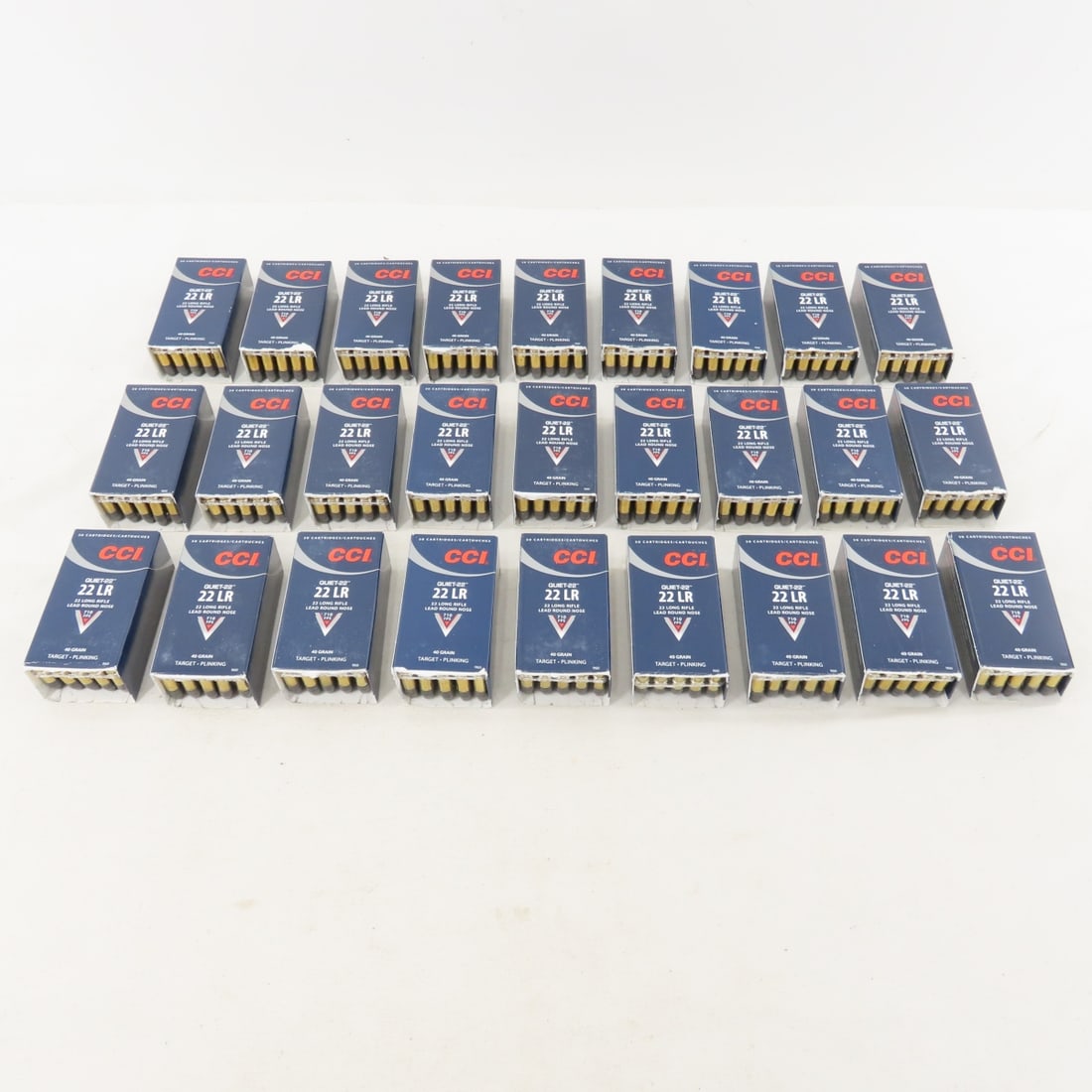 1700+ Round mixed .22LR & some .22 bird shot - 2