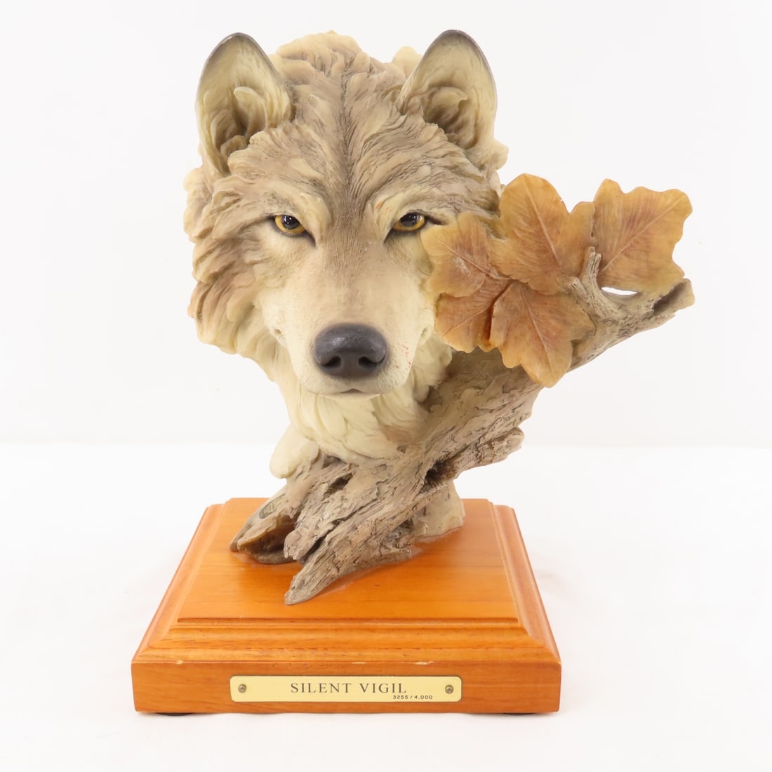 "Silent Vigil" Wolf by Herrero & Wildlife Art - 2