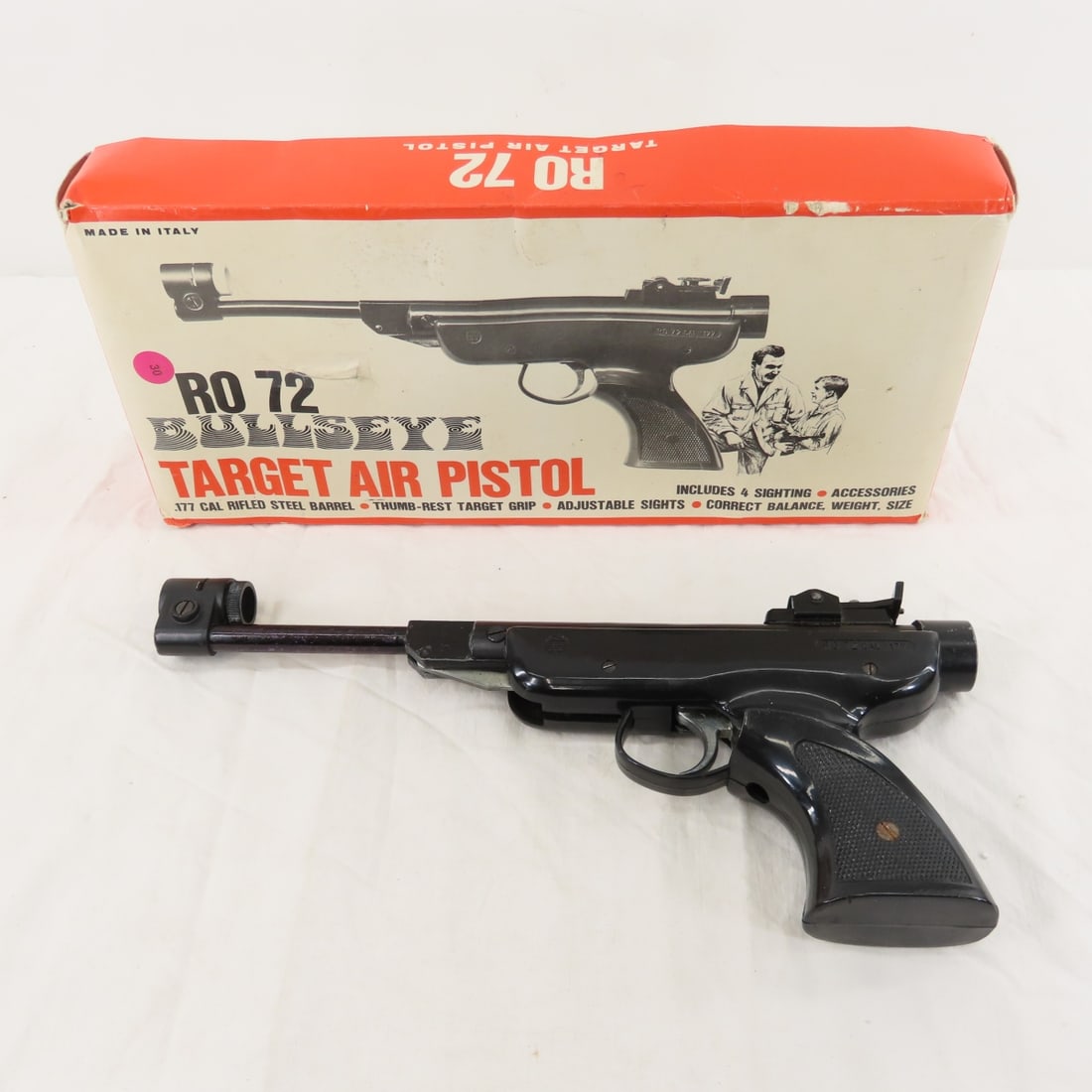 RO 72 Bullseye Italian .177 Target Air Pistol (1 of 20)