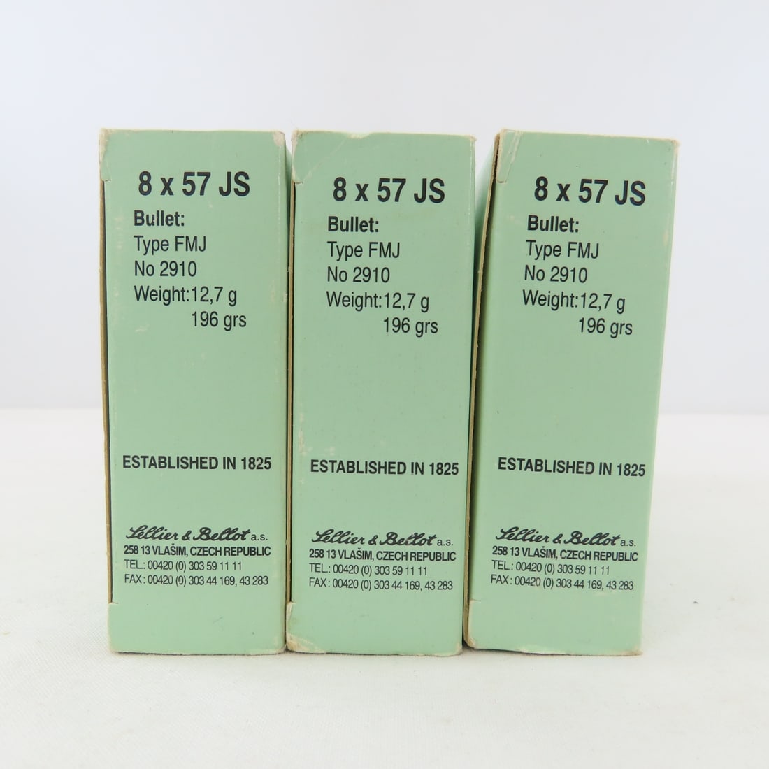 60 Rounds Czech 8x57 JS Ammunition in Boxes - 13