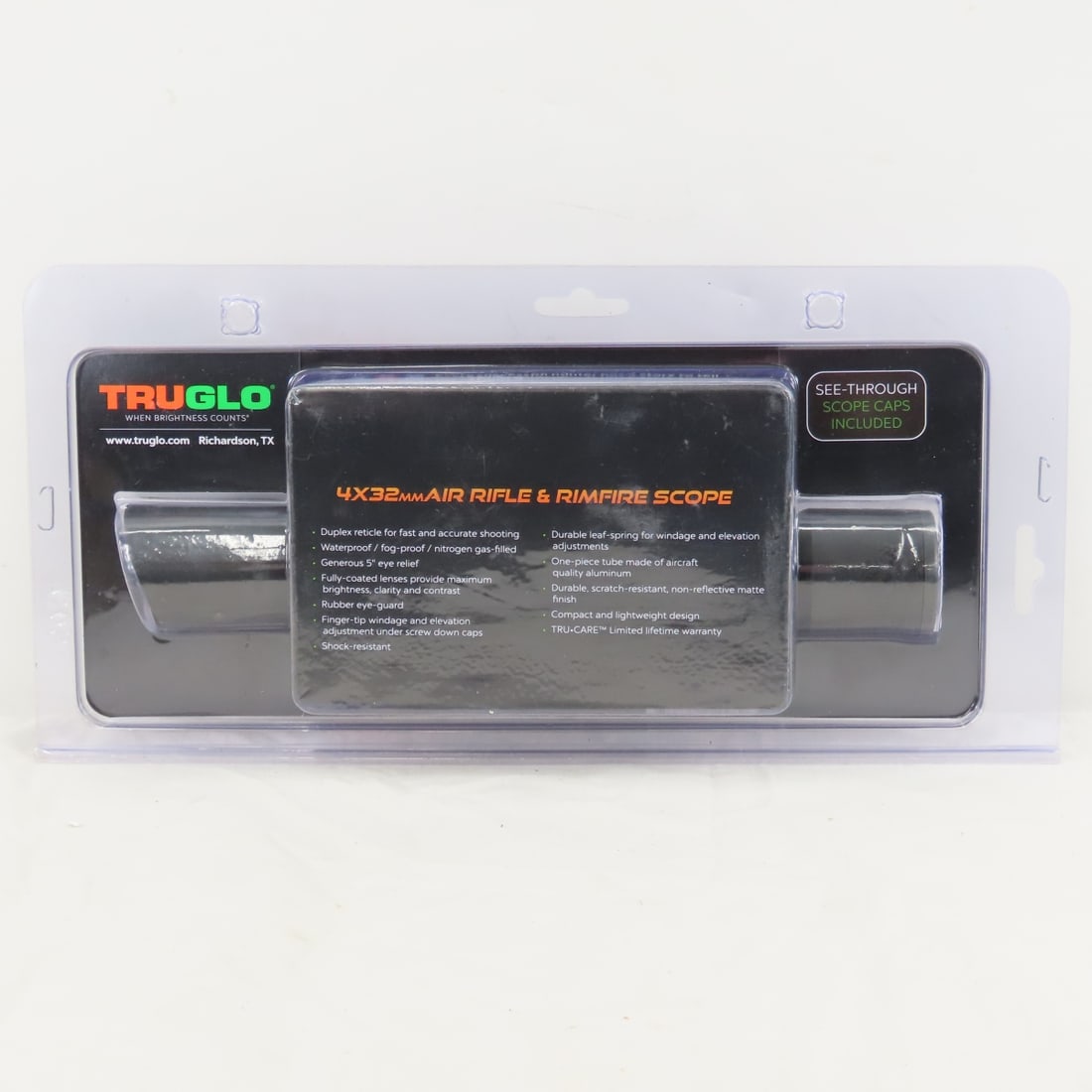 TRUGLO 4x32mm Air Rifle & Rimfire Scope- NEW - 4