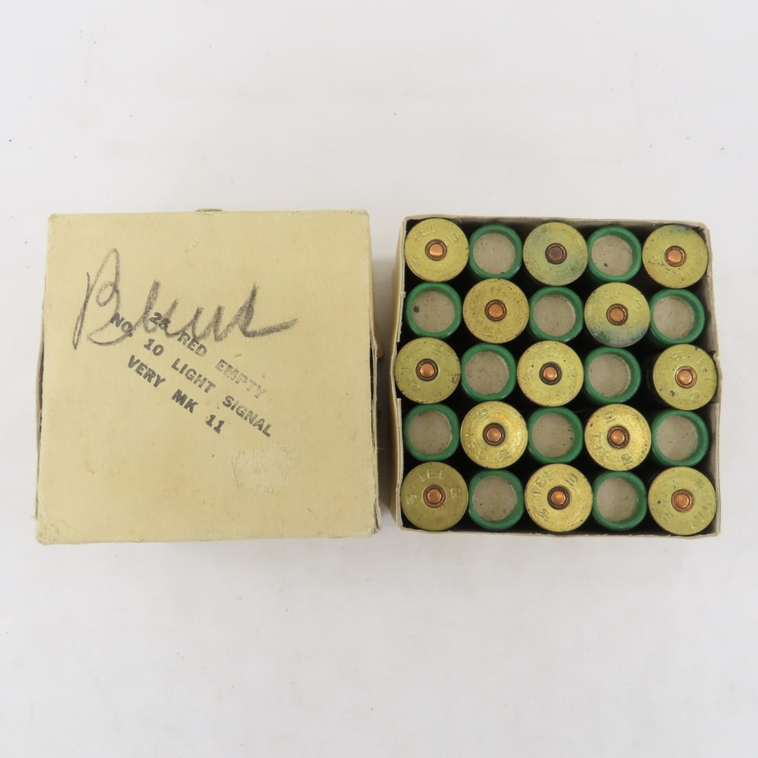 25 WWII 10 Gauge Sedgley Training Flare Blanks (1 of 9)