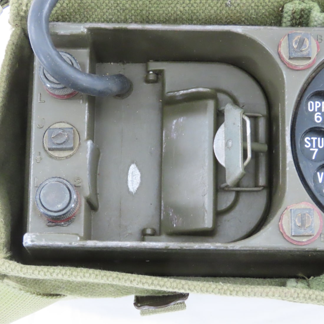 West German or Danish Model FT-58 Field Telephone - 3