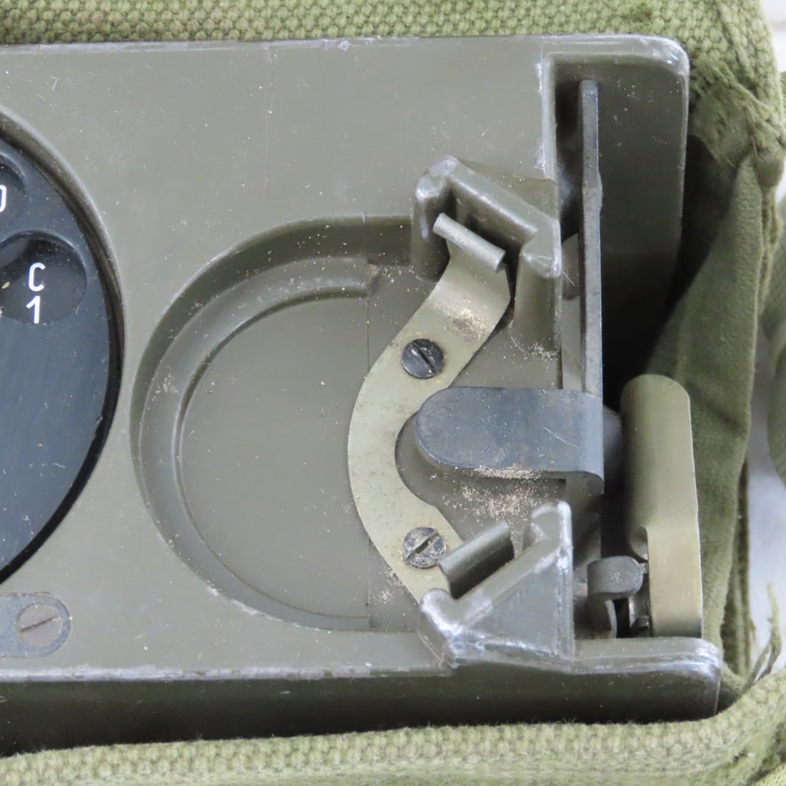 West German or Danish Model FT-58 Field Telephone - 5
