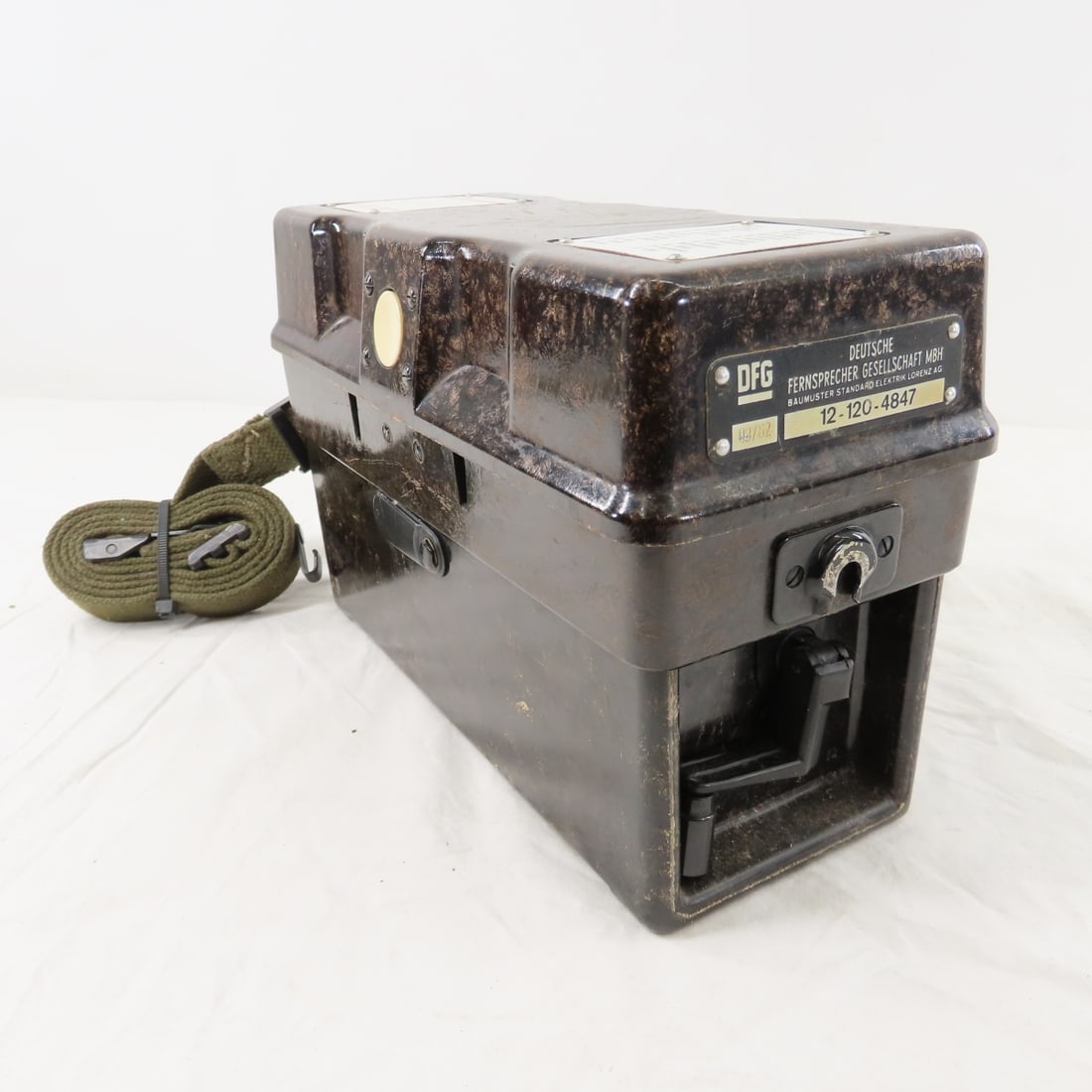 2 German Feldfernsprecher OB/ZB Field Telephones - 17