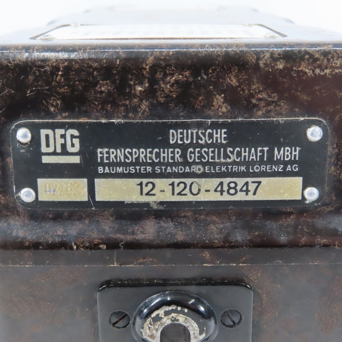 2 German Feldfernsprecher OB/ZB Field Telephones - 20