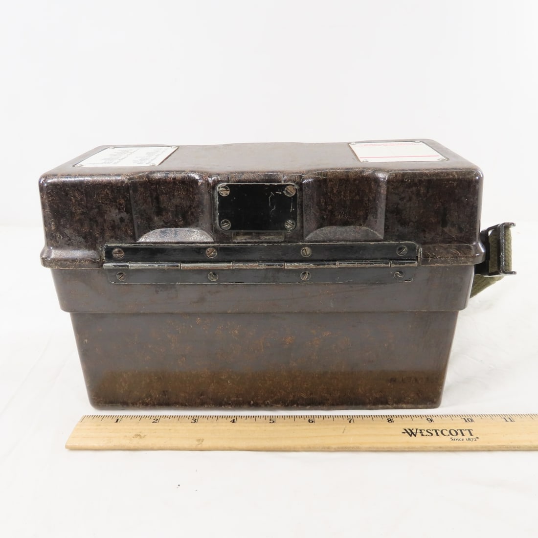 2 German Feldfernsprecher OB/ZB Field Telephones - 8