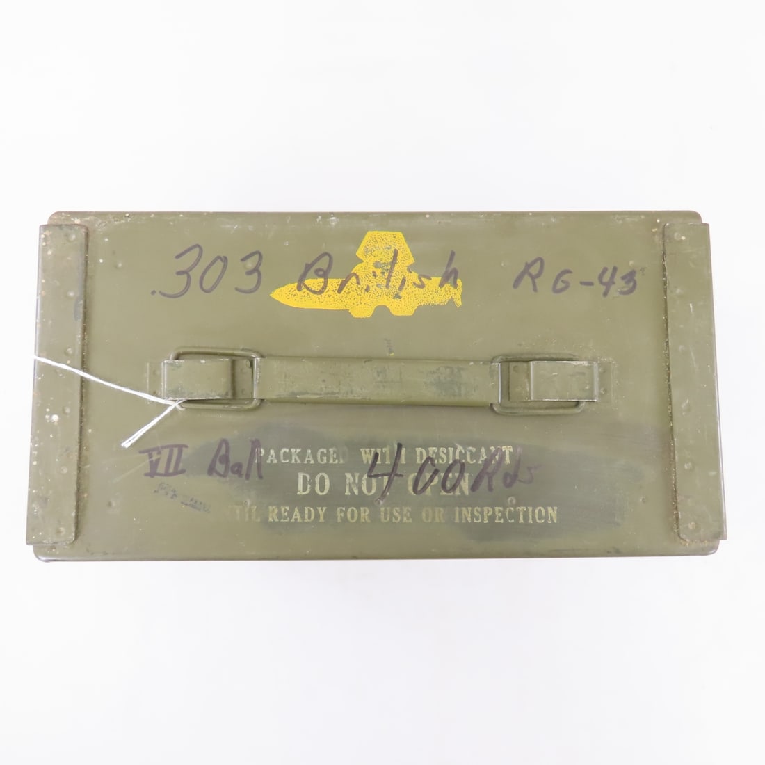 395 Rounds .303 British RG-43 Ammunition in Can - 9