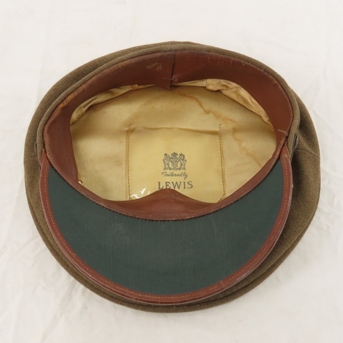 WWII Era US Army Officers & Enlisted Visor Caps - 15