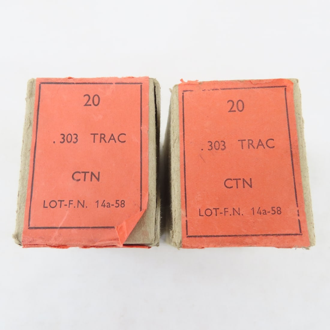 45 British .303 Cal Plastic and Tracer Rounds - 8